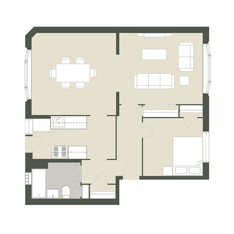 543-53 W. Wellington Ave. 1-2 Beds Apartment, Supera for Rent - Photo Gallery 7